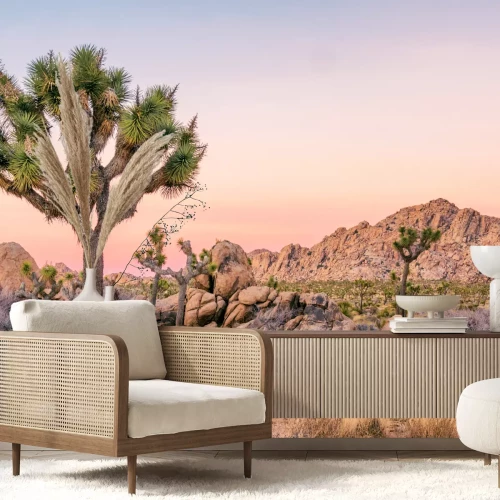 Fotobehang Joshua Tree Landscape