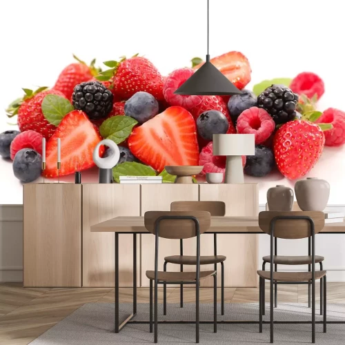 Sticker assorted berry fruit