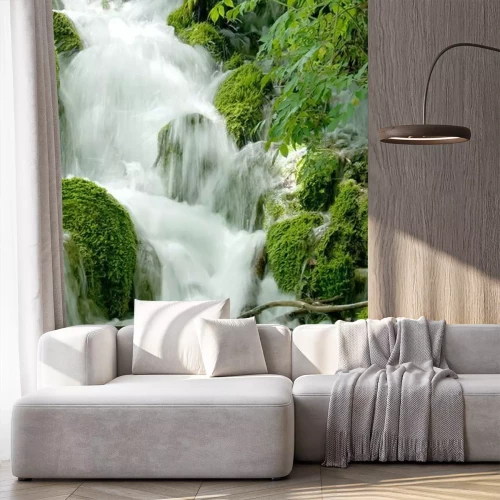 Fotobehang Stromende waterval