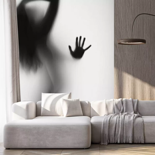 Fotobehang Sensueel vrouwensilhouet