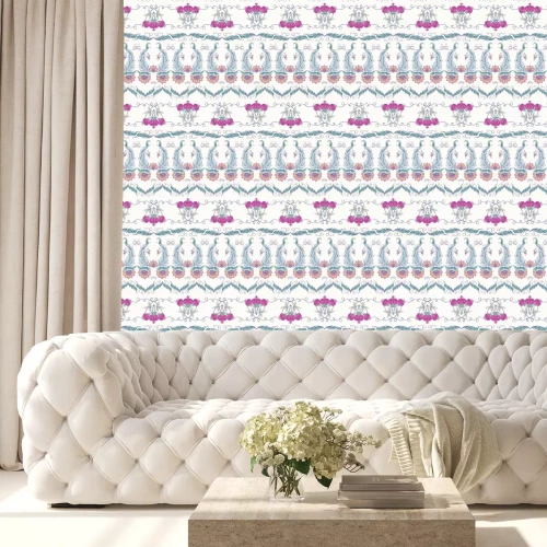 Behang Klassiek keukenontwerp