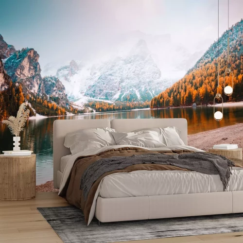 Fotobehang Bergen natuur en groen