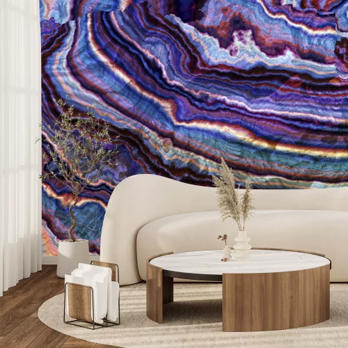 Sticker Tabby Gem Texture Background - Fractal Art