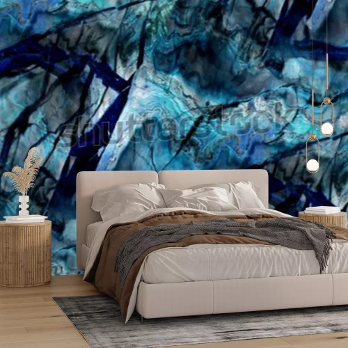 Fotobehang Abstracte stenen structuur