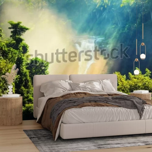 Fotobehang Tropische jungle