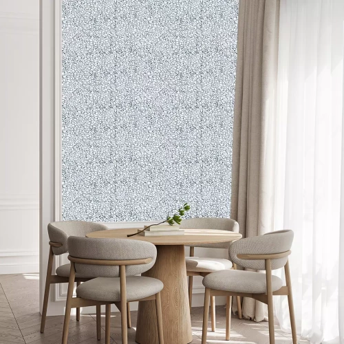 Behang Leisteen - wit grind