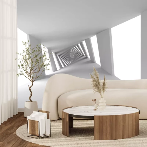 Fotobehang Ruimtelijke tunnel