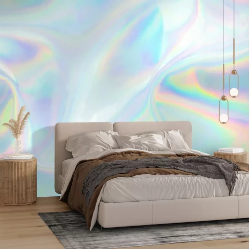 Fotobehang Holografische textuur