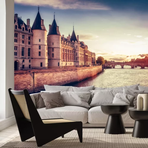 Fotobehang Kasteelmuren in Parijs