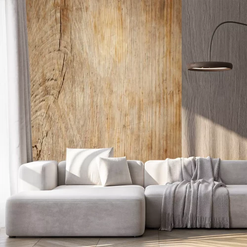 Fotobehang Oude houten achtergrond