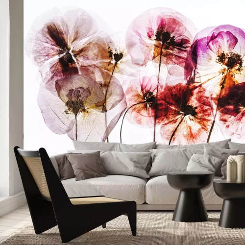 Sticker Gedroogde bloemen