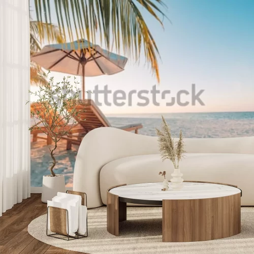 Fotobehang Tropisch strand en zand