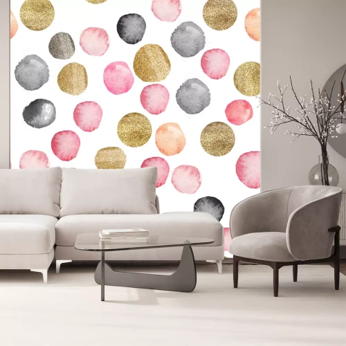 Sticker Dots of watercolor