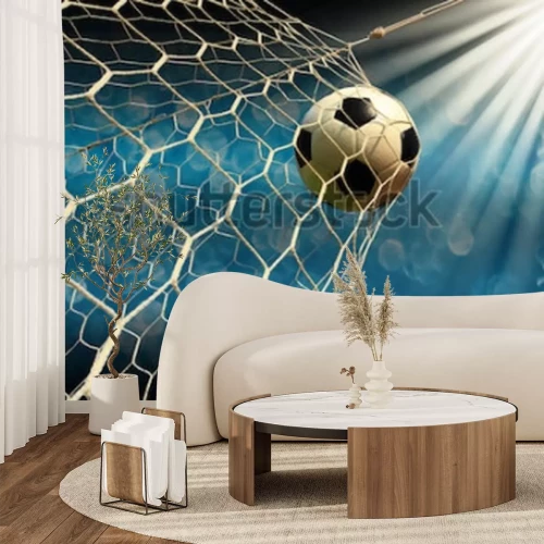 Fotobehang Sport emoties met een bal