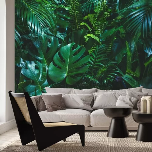 Fotobehang Tropische oerwoudplanten