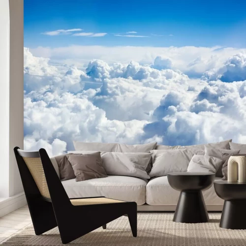 Fotobehang Wolken van bovenaf gezien