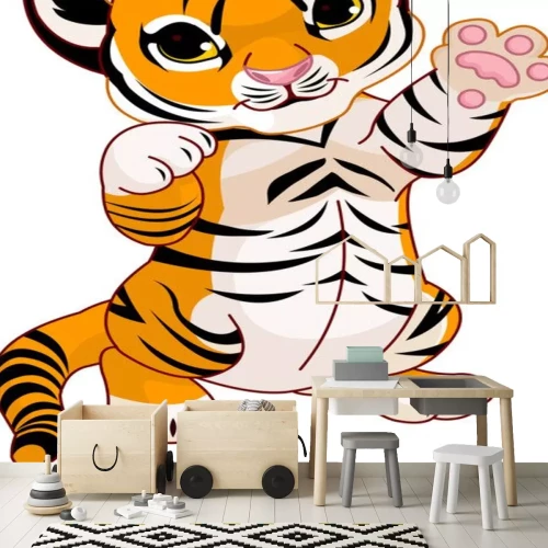 Sticker Kleine tijger