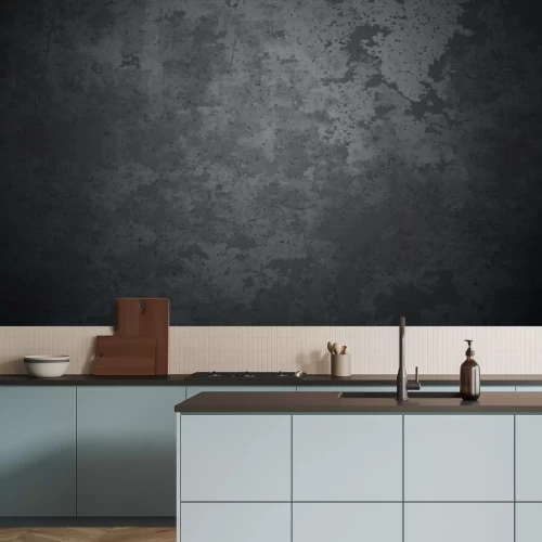 Fotobehang Zwart en grijs verweerd beton