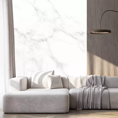 Fotobehang Sneeuwwit marmer