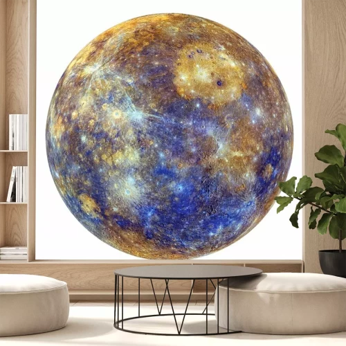 Sticker Planeet Mercurius