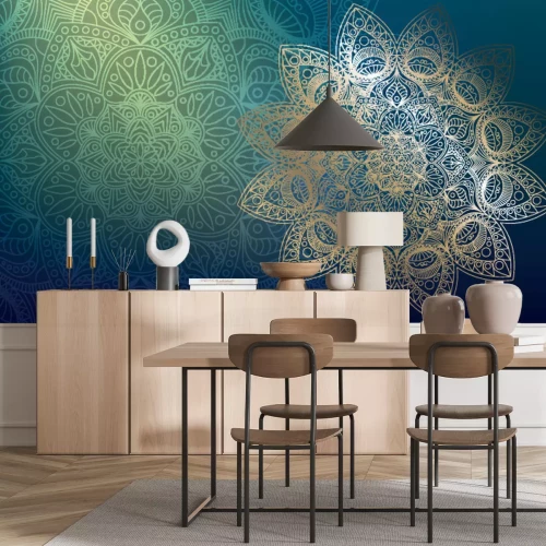 Sticker Ornamenten op de mandala