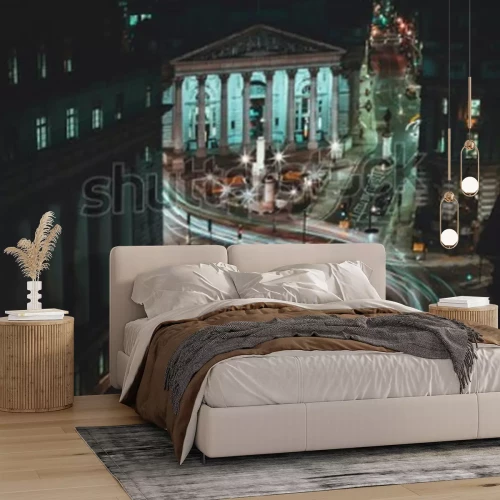 Fotobehang Nachtfotografie van Londen