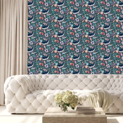 Behang Vissen en andere zeedieren