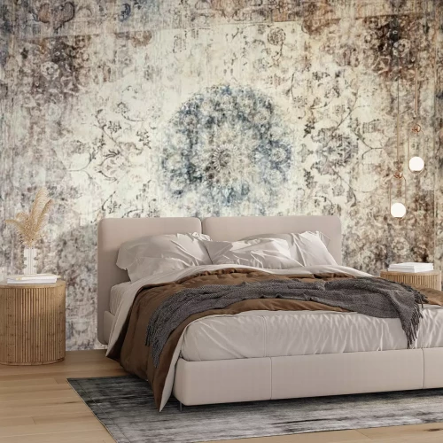 Fotobehang Vintage tapijttextuur