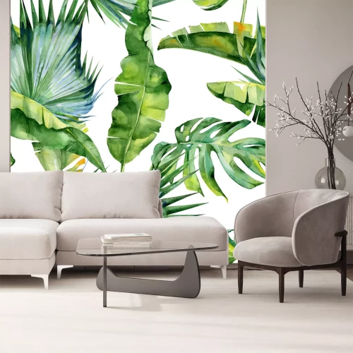 Fotobehang Aquarel natuur motief