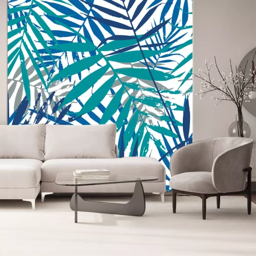 Fotobehang Natuurmotief op witte achtergrond