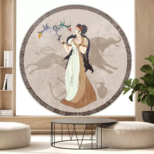 Sticker Afbeeldingen in het klimaat van het oude Griekenland