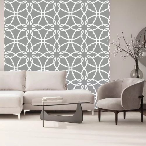 Sticker Naadloze patroon Decoratief behang in de gotische stijl. Vector illustratie