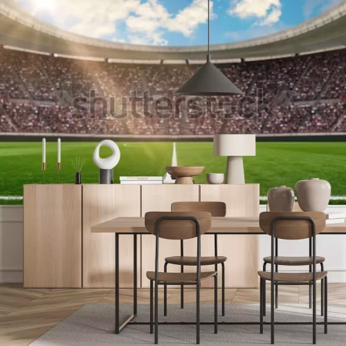 Fotobehang Dag van de wedstrijd