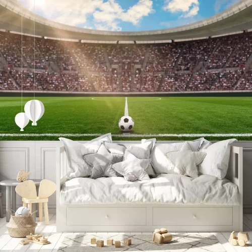 Fotobehang Dag van de wedstrijd