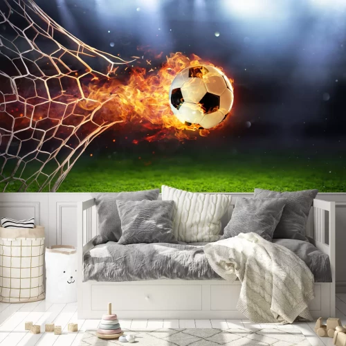 Fotobehang De kracht van voetbal