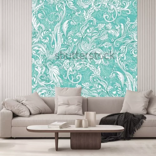 Fotobehang Barok patroon