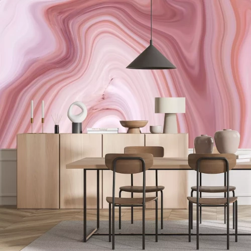 Sticker Steentextuur in roze tinten