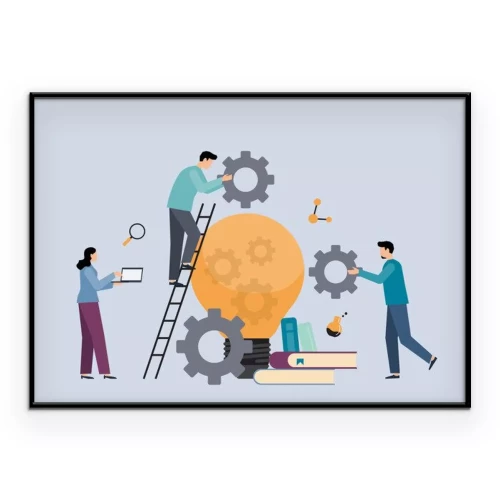 Visualisatie van het product