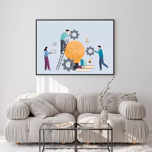 Visualisatie van het product