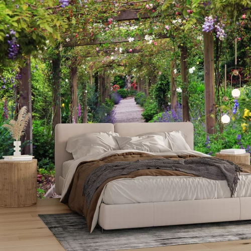 Fotobehang Natuur in de tuin