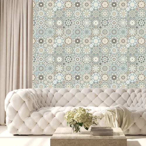 Behang Mozaïek in de oosterse stijl