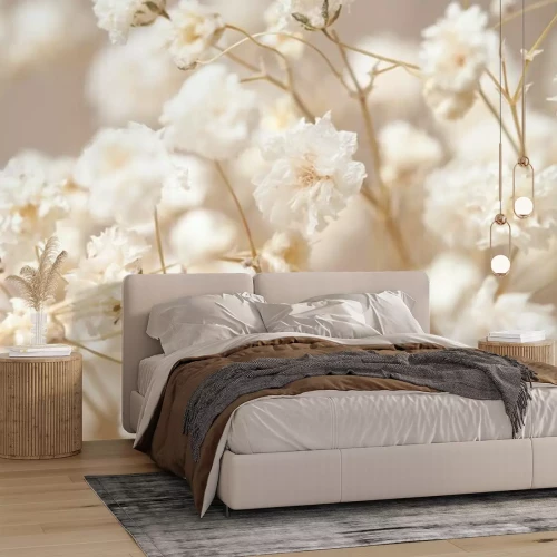 Fotobehang Kleine bloemen