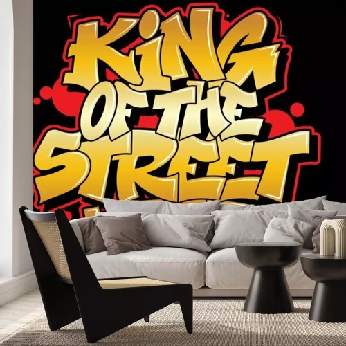 Sticker Graffiti style lettering text design