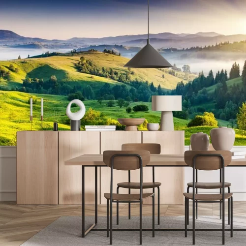 Fotobehang Berglandschap