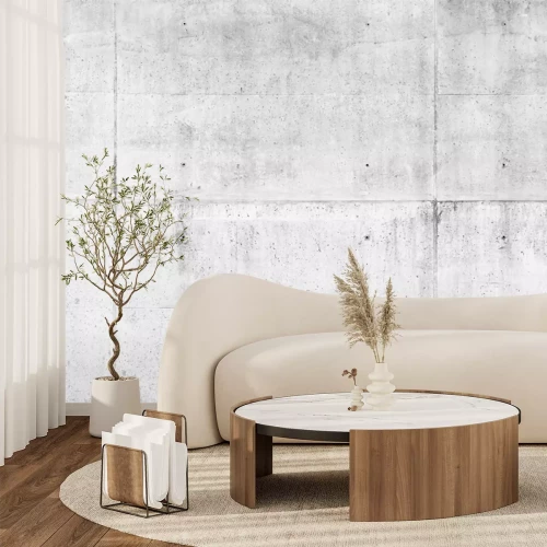 Fotobehang Grijze betontextuur