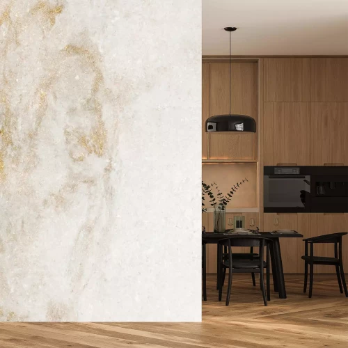 Sticker Gemarmerd patroon in beige tinten