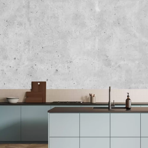 Fotobehang Grijze betonnen muur optiek