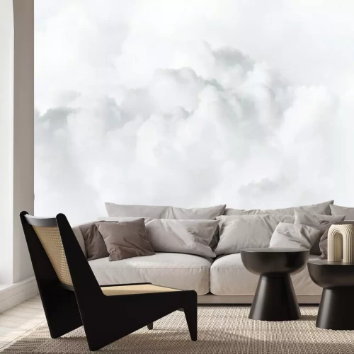 Fotobehang Pluizige wolken in de lucht