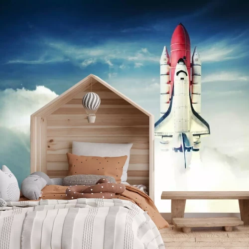 Fotobehang Ruimteschip