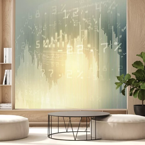 Fotobehang Marketing high tech achtergrond